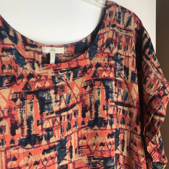 Joie Aztec print blouse - Picture 2 of 3